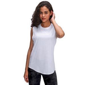 Vente en gros de vêtements de sport pour femmes gilet de gymnastique pour femmes sur mesure débardeur d'entraînement pour femmes unisexe 100% coton dames Singlet - Product Image 1