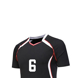 Nuevo uniforme de voleibol transpirable de malla de poliéster para equipos de voleibol de OVERSEAS SPORTS - Product Image 4