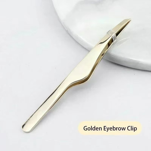Prix de gros, pinces à épiler de haute qualité pour salon, ensemble de pinces à épiler en acier inoxydable, pointues et inclinées, écologiques, réutilisables, outil de beauté - Product Image 5