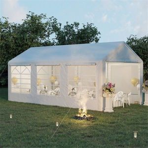 Tenda per Feste in PVC a Doppia Parete Impermeabile con Lati Personalizzabili e Pali in Alluminio - Product Image 1