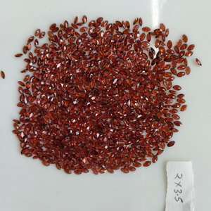 Granat rouge naturel 3,5x2MM taille marquise, pierres précieuses de qualité supérieure pour la fabrication de bijoux - Product Image 2