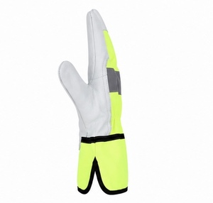 Gants de travail canadiens en cuir de qualité supérieure, antidérapants, respirants, durables pour les applications industrielles, travaux lourds - Product Image 4