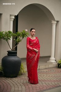 Colección Premium de Sarees y Blusas de Yute, Lino y Seda con Tejido Zari, Bordado Buttis-Pallu y Borde Doble Zari - Proveedor de la India - Product Image 2