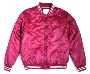 Veste universitaire en satin OEM, veste tendance universitaire, veste de baseball d'hiver, logo personnalisé imprimé, veste de baseball - Product Image 1