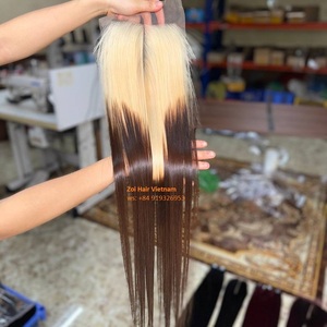 ผมเวียดนามแท้แบบมัดเป็นช่อ ขายส่ง คุณภาพสูง ทนทานต่อการหลุดร่วง ผมมนุษย์แบบหยิก แบบตรง แบบลอน  รับสั่งทำตามแบบ - Product Image 3