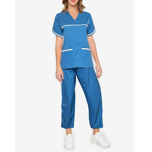 Ensemble de travail personnalisé avec logo, col zippé, pour femmes, tissu de qualité, vêtements de travail et de protection - Product Image 5