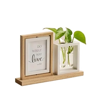 Cadre photo moderne Cadres photo en bois MDF simples pour décoration minimaliste Tentures murales et décoration murale - Product Image 1