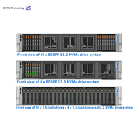 Serveur rack 2U PowerEdge R7725 d'origine avec double socket AMD EPYC DDR5 PCIe 5 NVMe pour le calcul haute performance à haute densité (neuf/occasion)