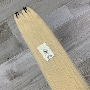Cheveux humains Vietnam haute qualité blond 613 cheveux cuticules complètes paquets de cheveux alignés extensions de trame vietnamien brut - Product Image 5