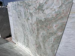Losas de Granito Blanco Cerámico Viscon Flameado Más Vendidas Próximamente para Cubiertas de Mesa de Comedor de Lujo, Diseño Moderno, Origen Gujarat, a Buen Precio - Product Image 3