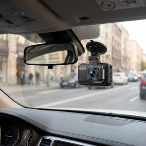 กล้องติดรถยนต์ Sudex 360 องศา 3 ช่องทาง บันทึกภาพ 4K หน้าจอ IPS 3 นิ้ว พร้อม GPS กล้องหน้า/หลัง บันทึกแบบวนซ้ำ ระบบตรวจจับการจอดรถ มองเห็นในเวลากลางคืน - Product Image 2