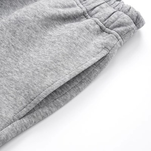 Men's <b>White</b> Fleece <b>Joggers</b> Elastic Waist Slim Fit Casual Pants Breathable Cotton Winter Wear - Product Image 6