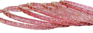 Ensemble de bracelets en verre brillant effet goutte de pluie, best-seller, bijoux de mode traditionnels pour mariage, festival et soirée. - Product Image 2