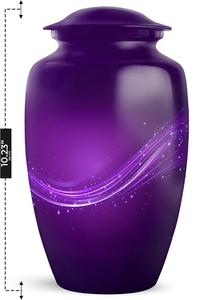 Urnas de Cremación de Latón Hechas a Mano, Estilo Americano, Urnas Funerarias Masculinas y Femeninas con Logotipo Personalizado - Product Image 2