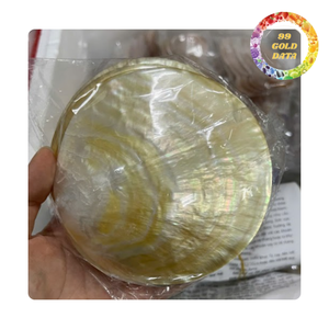 จานเปลือกหอยมุกตกแต่งทำมือขัดเงาสำหรับเป็นของขวัญงานแต่งงาน - Product Image 4