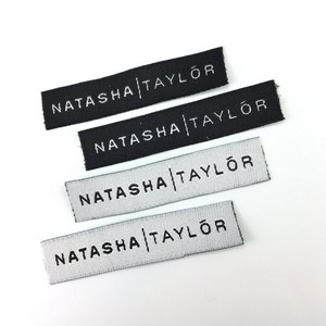 Étiquettes tissées de luxe personnalisées pour vêtements, multicolores, à coudre, pour col de vêtement, vente en gros - Product Image 5