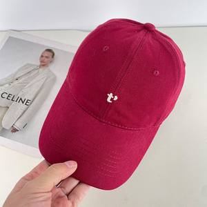Gorra de Béisbol Deportiva con Letras, Nueva Colección Primavera-Verano, Unisex, de Poliéster/Algodón, Estilo Denim, 6 Paneles, Visera Ancha, Transpirable e Impermeable - Product Image 6