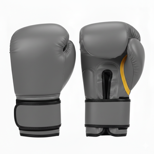 Guantes de Boxeo Profesionales de Cuero PU de 6oz-12oz, Transpirables, Antideslizantes, con Cierre, para Mujeres, Niños, Combate Libre, Pesca - Product Image 1