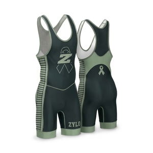Custom Logo Wrestling Singlet | Heat Transfer Printed Weightlifting & Wrestling Singlet | Spandex Polyester Anti-Wrinkle Singlet - Product Image 6