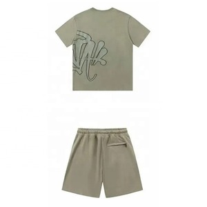 Ensemble de jogging décontracté d'été pour hommes, ensemble deux pièces, en vente - Product Image 1