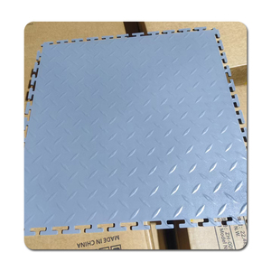 100% PVC Interlocking Garage Floor Tiles Durable Modern Parking Tiles Wear and Anti-Slip Resistant Vinyl Flooring - Product Image 1