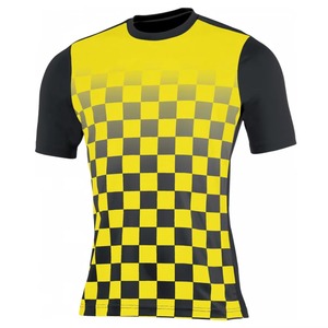 Camiseta de fútbol retro vintage personalizada para hombre, transpirable, de poliéster, sublimada. - Product Image 2