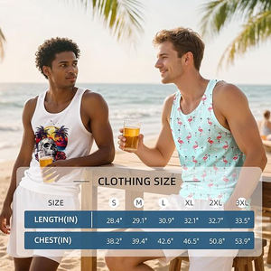 เสื้อกล้ามไร้ตะเข็บสำหรับผู้ชาย ผ้าไนลอนผสมสแปนเด็กซ์ ทรงรัดรูป ยืดได้สี่ทิศทาง เหมาะสำหรับออกกำลังกาย - Product Image 6