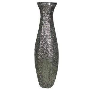 Decorative Aluminum Flower Vase with Artistic Finish for Elegant Tabletop Display Use - Product Image 3