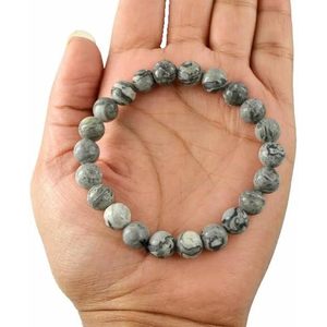 High Quality Picasso Jasper Crystal <b>Bead</b> <b>Bracelet</b> Romantic Gift Fashion Charm Jewelry for <b>Men</b> Women Energy Meditation - Product Image 2