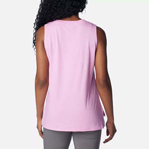 Débardeur de sport respirant et écologique à col rond et bretelles épaisses en coton tricoté doux 100 % pour femme, séchage rapide, collection été 2026 - Product Image 6