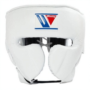 Protector de Cabeza Profesional para Boxeo, con Cordones, de Cuero Genuino, para Entrenamiento de MMA, Muay Thai y Kickboxing - Product Image 1