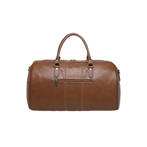 Bolsa de Viaje de Cuero Genuino Vintage de Diseño, Bolsa de Fin de Semana, Equipaje de Mano Hecho a Mano, Producto al por Mayor Unisex - Product Image 2