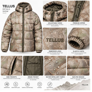 Chaqueta Acolchada para Hombre de Último Diseño, Estilo Casual, de Alta Calidad, con Mangas Largas - Product Image 4