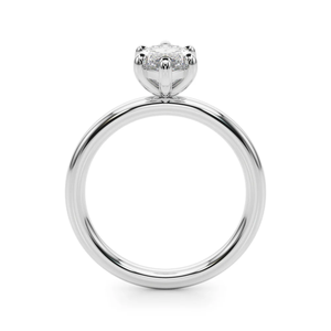 Jay Balaji Diamonds 2.3 Ct 9K Gold Plated Prong Set F VS1 Lab Marquise Diamond for Certified Classic Eternity Band <b>Ring</b> - Product Image 2