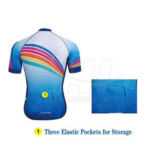 Tenue de cyclisme de qualité supérieure, design léger, coupe confortable, idéale pour un usage quotidien - Product Image 6