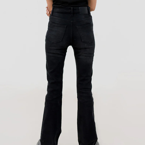 Jeans de Mujer de Alta Calidad, Corte Recto y Ajustado, Estilo Casual, Pantalones de Mezclilla para Mujer, Precio al por Mayor Personalizado - Product Image 2