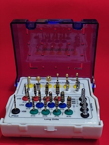 Kit de chirurgie implantaire dentaire complet, ensemble d'instruments de perçage et de pose réutilisables, autoclavables, CE - Product Image 3