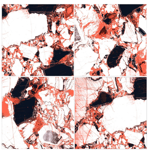 Baldosa de Porcelana Pulida con Acabado Mármol Lava Brillante, 8.5mm de Grosor, Baja Absorción de Agua, Resistente al Desgaste, 600x600mm, Diseño Moderno - Product Image 1