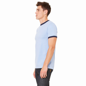 เสื้อยืดคอกลมผู้ชาย ผ้าพรีเมียม สำหรับใส่ทุกวัน สตรีทแวร์ น้ำหนักเบา รับผลิตแบรนด์ส่วนตัว - Product Image 3