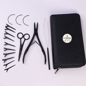 Kit d'outils professionnels pour extensions de cheveux, à utiliser pour les soins et le coiffage des cheveux - Product Image 6