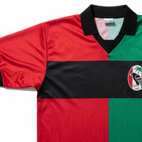 Camiseta de Fútbol Personalizada de Palestina, Cuello en V, 100% Poliéster, Gestión de la Humedad, Uniforme Profesional para el Equipo Palestino