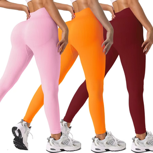 New Arrival Gym Workout Yoga Wear Women Leggings Wholesale Price Sportswear Fitness Wear Running - Product Image 2
