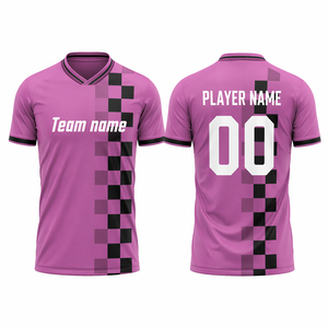 OEM Custom Logo American Football Jerseys Unisex 100% Polyester Mesh Quick Dry Team Uniforms with Patchwork Design - Product Image 3