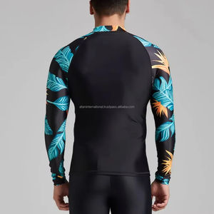Deportes Jiu Jitus BJJ Rash Guard, Mens Bjj No GI MMA Clasificado Manga completa Compresión Rash Guards - Product Image 3