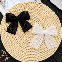 Accessoires de couture et de confection pour lingerie : Nœuds décoratifs en ruban de coton adhésif, crochets et œillets, anneaux de glissière pour soutien-gorge, vente en gros