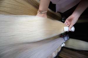 Couleurs claires en vrac Super Double Drawn Extension de cheveux pour le prix de gros fournisseur meilleure usine au Vietnam - Product Image 4