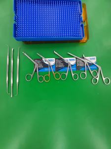 Conjunto de Instrumentos Quirúrgicos ORL |   Juego de 10 Instrumentos de Endoscopia Sinusal FESS de Acero Inoxidable, Instrumentos Manuales de Ligadura, ISO13485 - Product Image 6