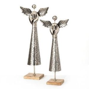 Adornos Navideños Decorativos de Metal, Perfectos para Hogares Modernos, Decoraciones Navideñas Elegantes Diseñadas para la Elegancia de la Temporada Festiva - Product Image 1