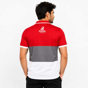 Polo pour homme tendance été, couleur unie, manches courtes, de haute qualité, séchage rapide, polos de créateur pour homme - Product Image 4