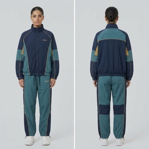 Chaqueta Deportiva Unisex con Forro de Franela - Traje Deportivo con Cierre Completo para Entrenamiento, Marca Privada - Product Image 5